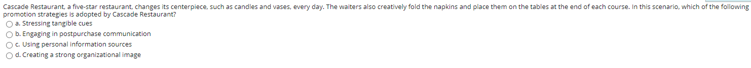 Cascade Restaurant, a five-star restaurant,