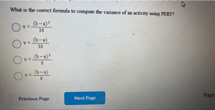 13 What is the correct formula to compute the