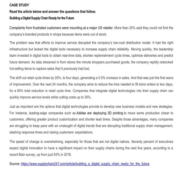 1.2. Discuss any five major Supplier Relationship