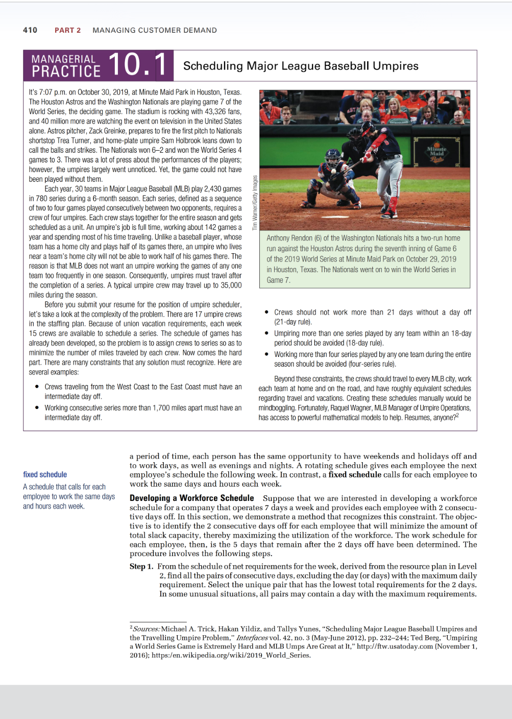 Question 2 Chapter 10: Consider Managerial