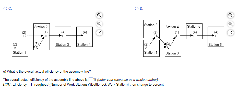b) Given the demand, what is the cycle time for