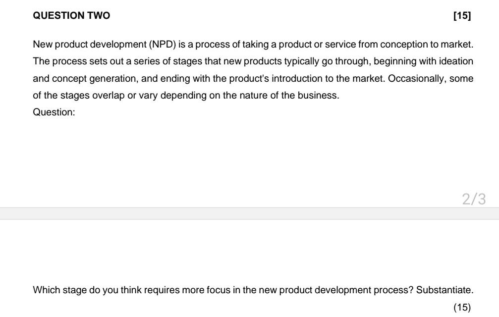 QUESTION ONE [33] M\&L Manufacturing makes