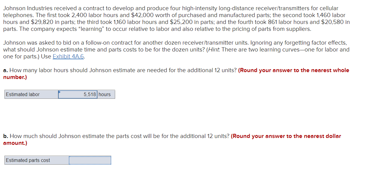 Johnson Industries received a contract to develop