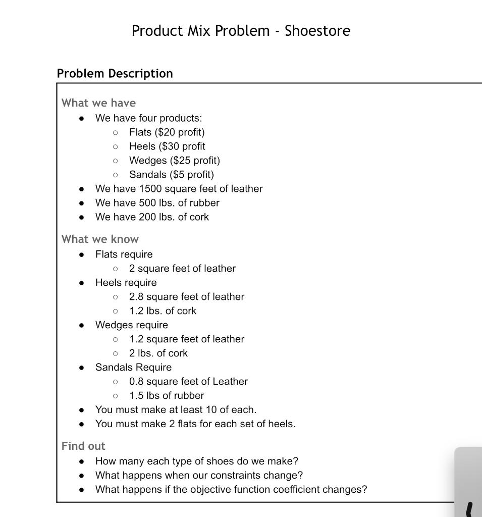 How to use the solver in excel to solve this