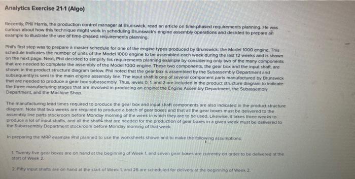 Recently, Phiil Harris, the production control