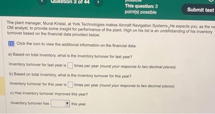 The plant manager, Murat Kristal, at York