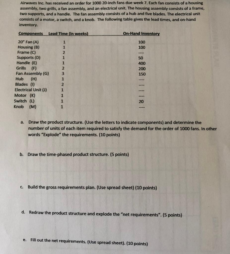 show all work answer LETTER C AND D ONLY show all
