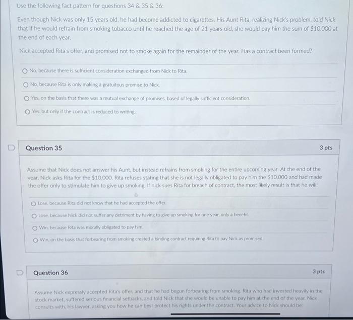 please help, thanks Use the following fact