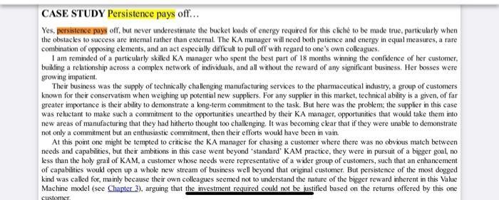 Case Study - Cost in use, not cost to buy 1.