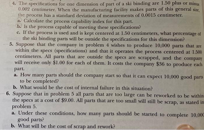 question 4-6 are all conected but i only need