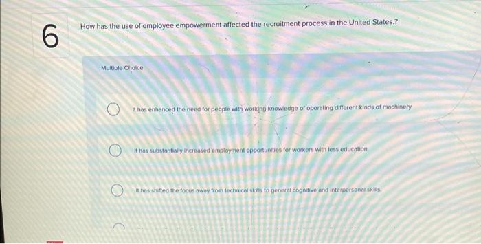 plz hurryy How has the use of employee