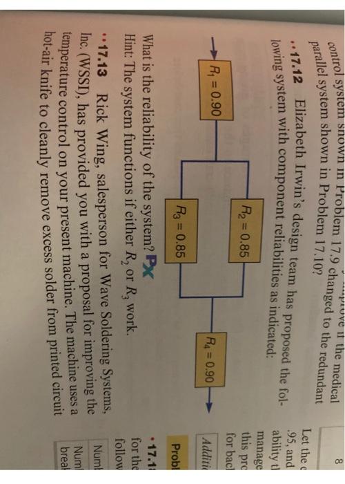 question 17.14 please CHAPTER 17 MAINTENANCE AND