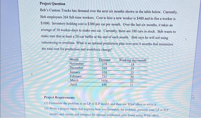 Please formulate the problem as an LP model and