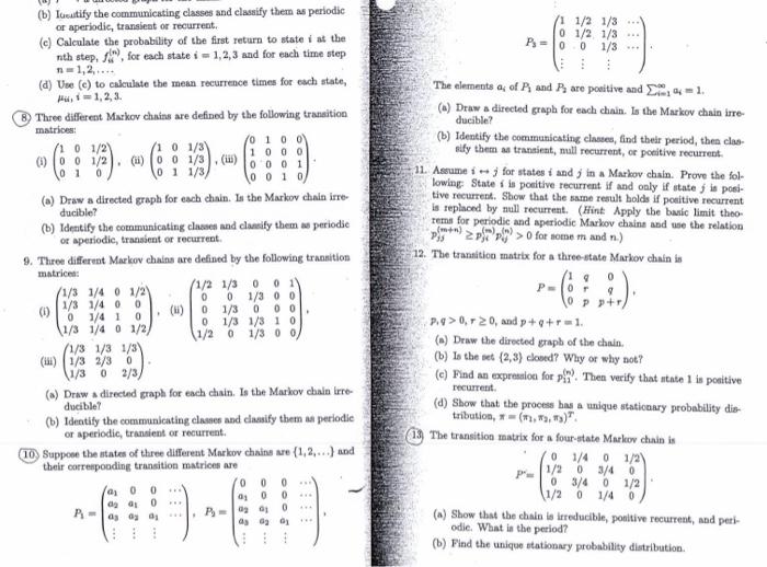 show work (just do number 10 ) just number 10