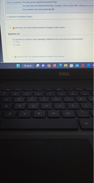 Force completen this test can be soied and reumed