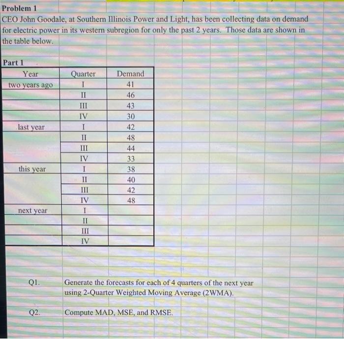 this is in excel and i have a time limit so