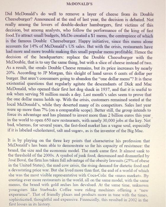 The response was the launch of the "plan to win"