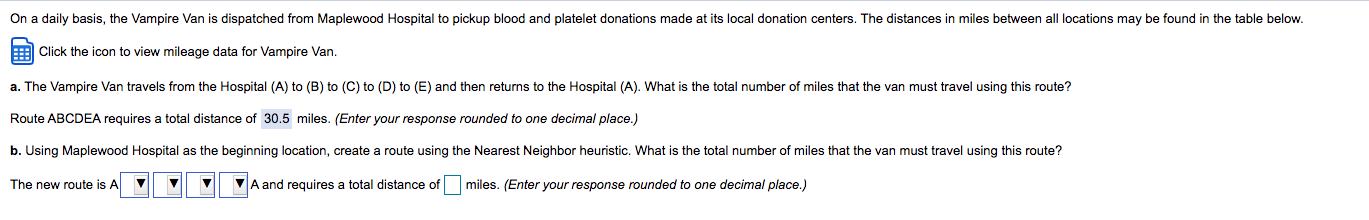 On a daily basis, the Vampire Van is dispatched