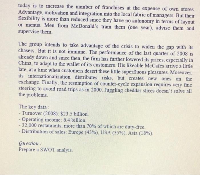 The response was the launch of the "plan to win"