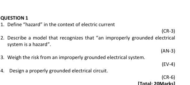 Please make answers longer QUESTION 1 1. Define
