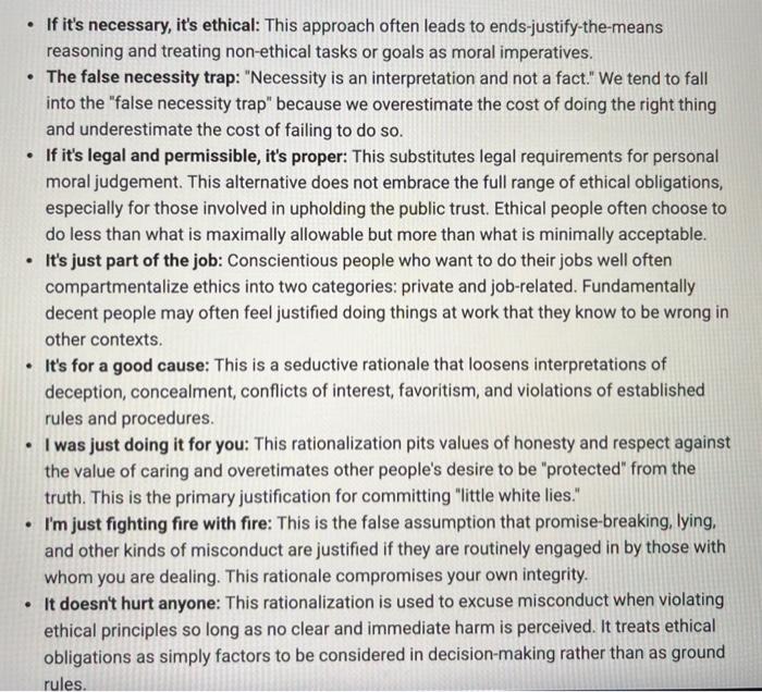 Which of the obstacles listed below, (false