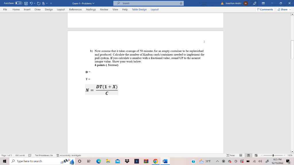 1. Berwyn Manufacturing is starting to use a