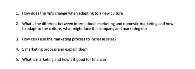 1. How does the 4p 's change when adapting to a