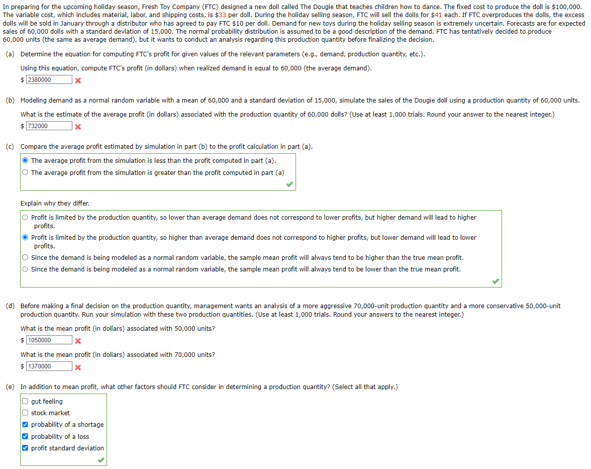 Please help with the ones that are wrong. The
