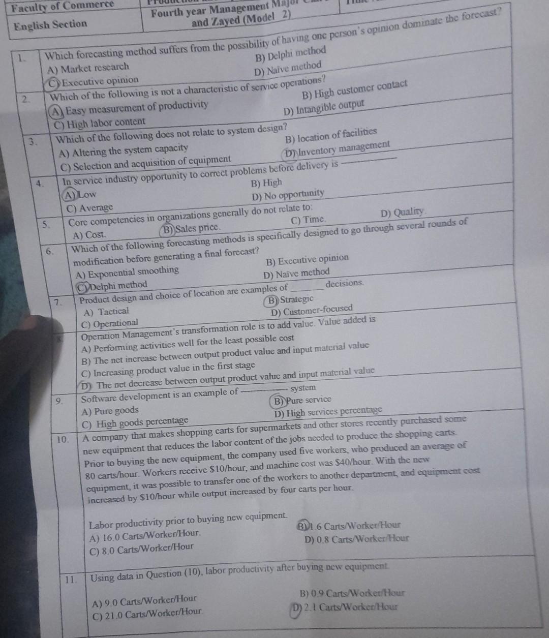 A) Market rescarch B) Delphi method C) Executive