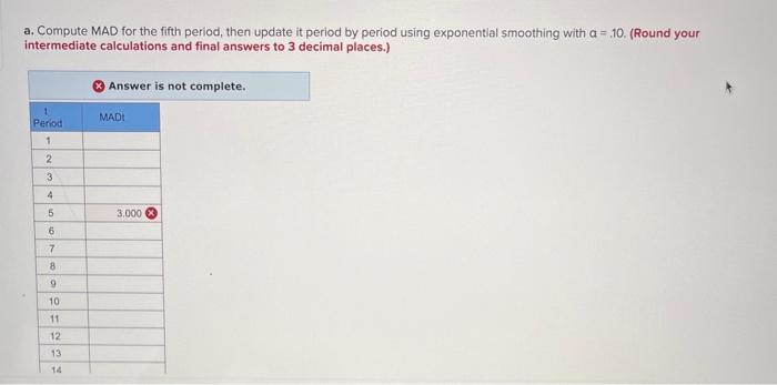 Problem 3-28 (Algo) The manager of a travel
