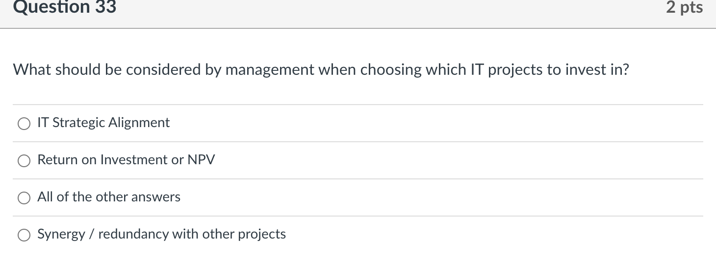 What should be considered by management when