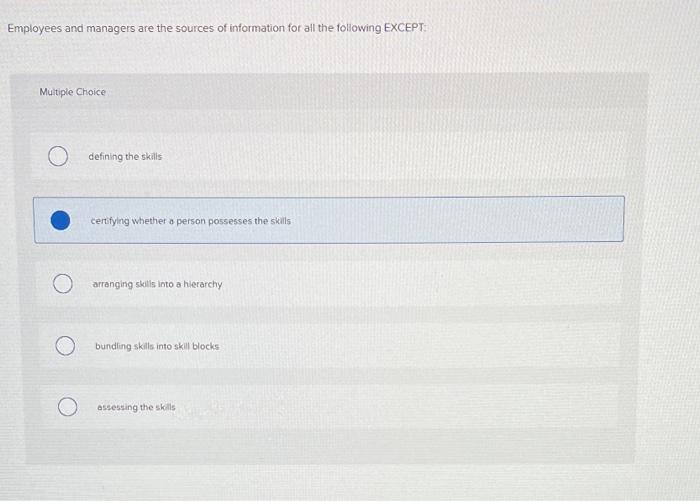 Employees and managers are the sources of