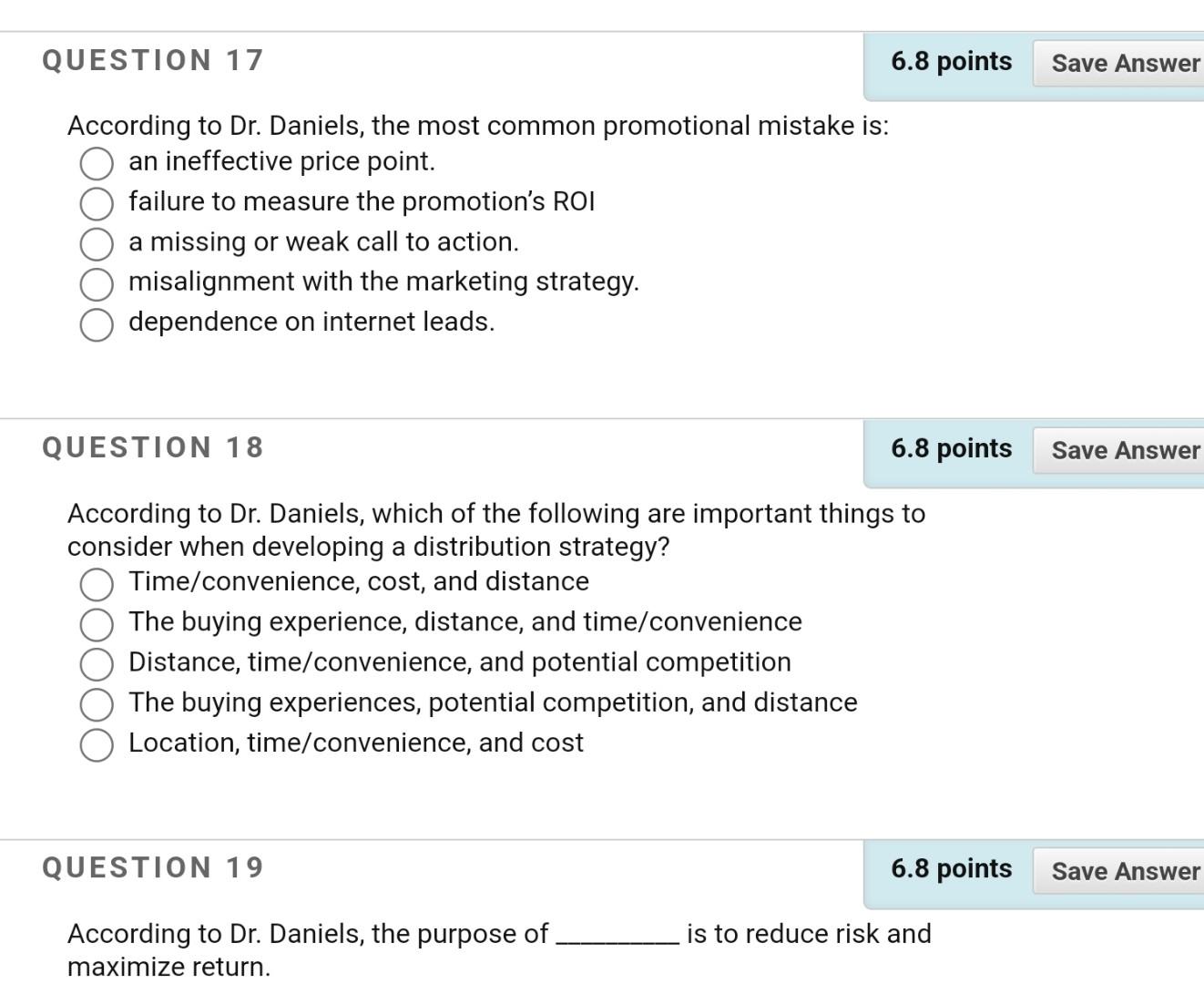 The monetary value of all products and services