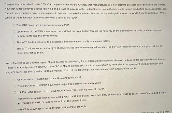 Imagine that your friend is the CEO of a company,