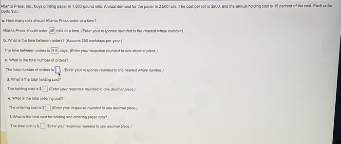 Atlanta Press, Ine, buys printing paper in 1,