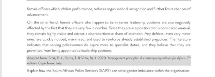 Question 5 [17] Read the case study below and