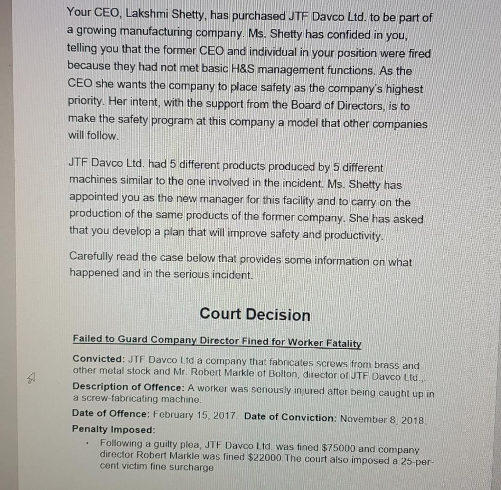 What management methods will be used to improve