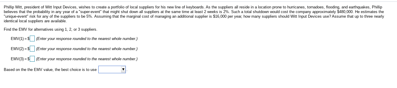 Phillip Witt, president of Witt Input Devices,