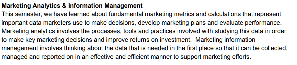 Describe the relationship between marketing