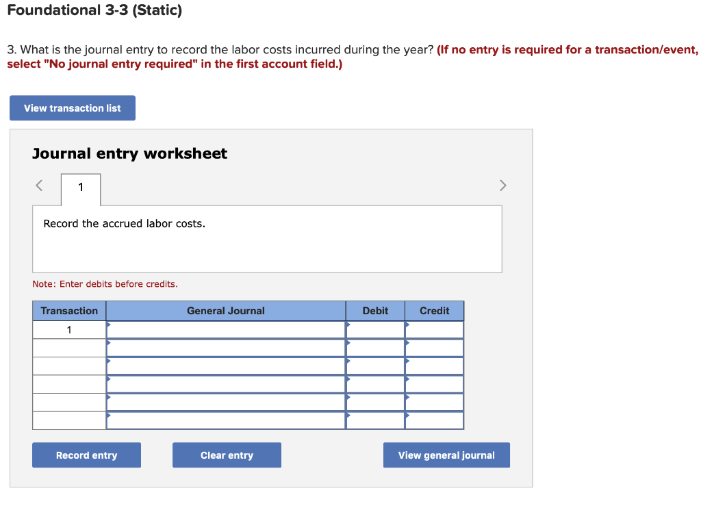 The Foundational 15 (Static) [LO3-1, LO3-2,