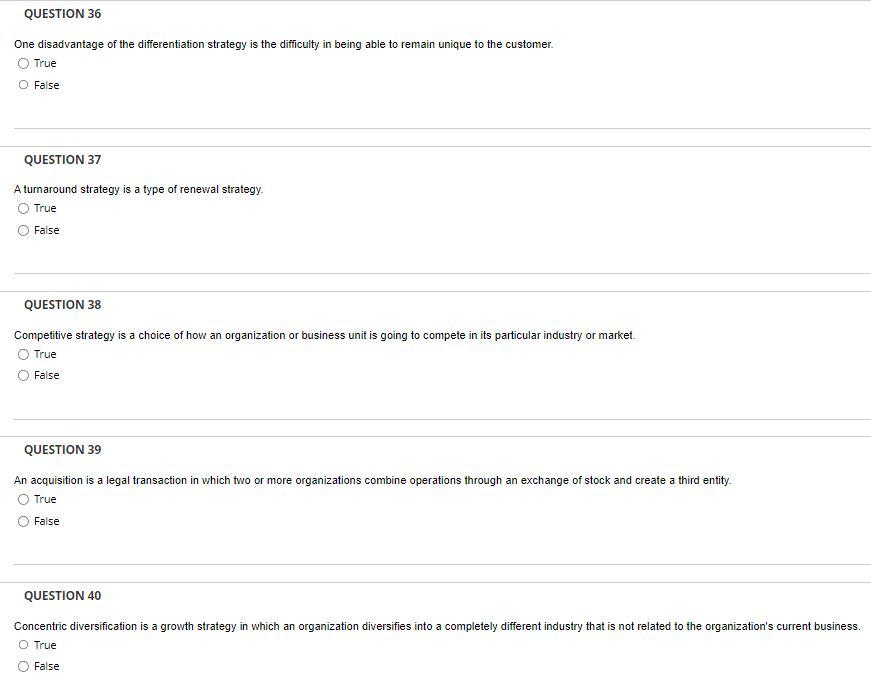 One disadvantage of the differentiation strategy