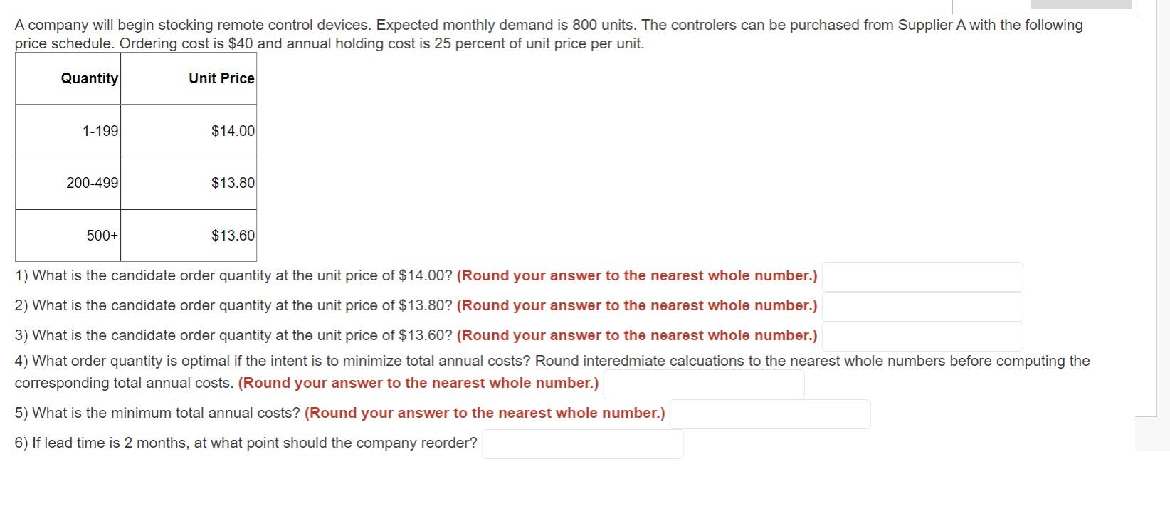 Need help ASAP A company will begin stocking