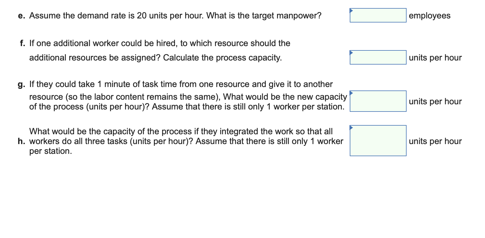 PA 4-2 (Static) Consider a process consisting