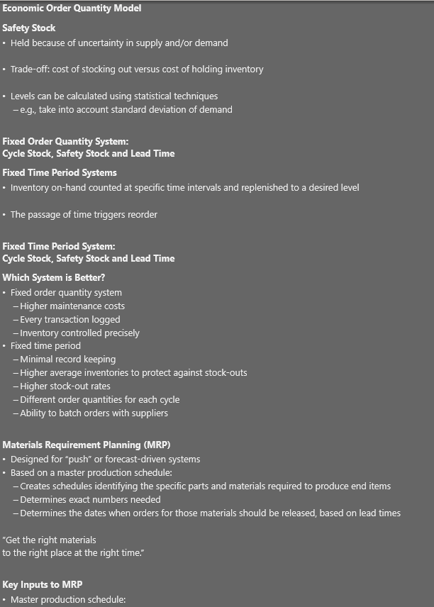 8 - Quantity and Inventory Read the chapter below