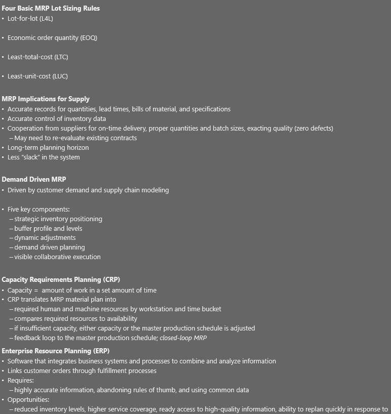 8 - Quantity and Inventory Read the chapter below