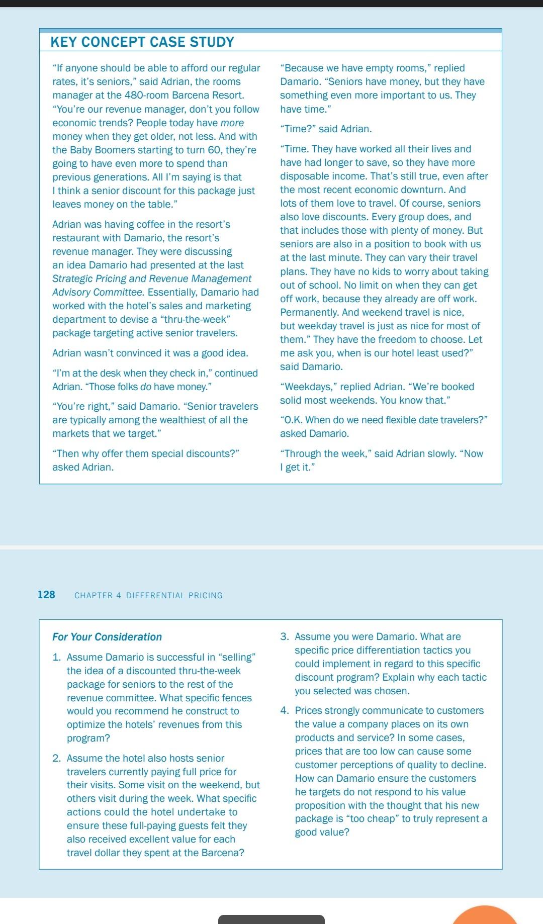 KEY CONCEPT CASE STUDY "Because we have empty