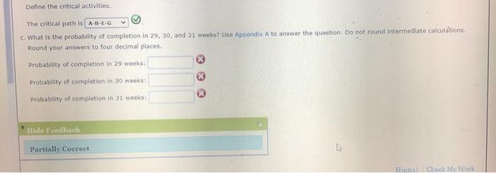 Please Help me with A B and C A B C Hints) Check