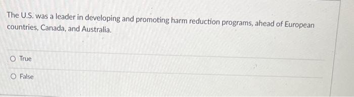 1. 2. 3. The U.S. was a leader in developing and