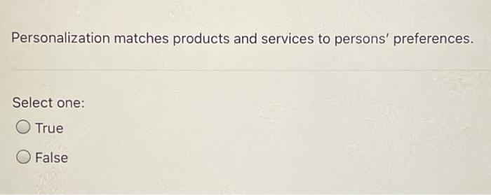 Trust and e-loyalty are the same thing. Select