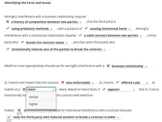 Case Problem Analysis: Wrongful Interference Jeff